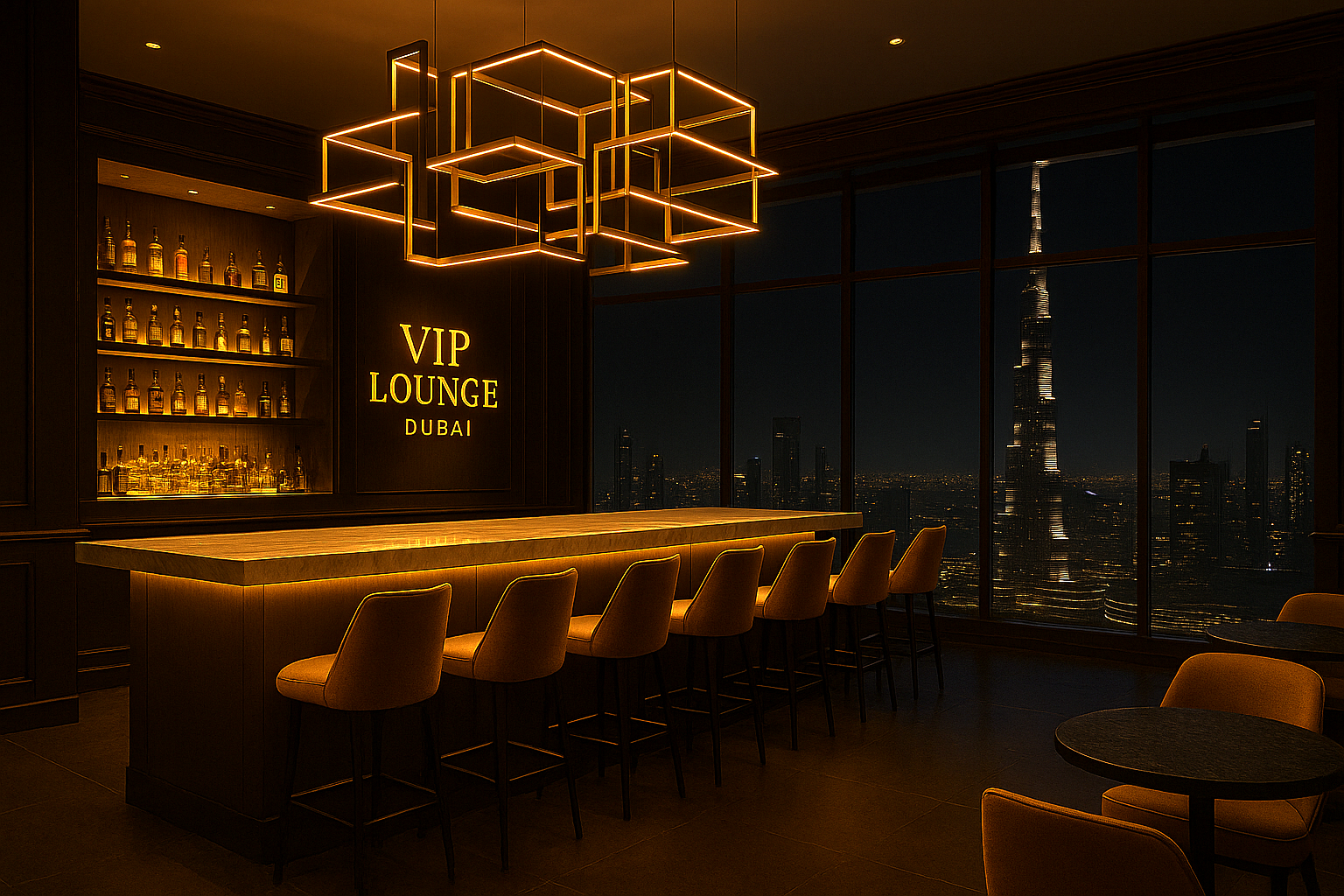 Bar Area - VIP Lounge Dubai