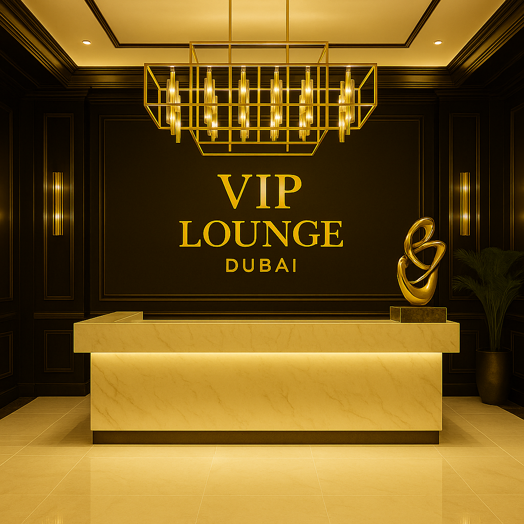 Reception Area - VIP Lounge Dubai