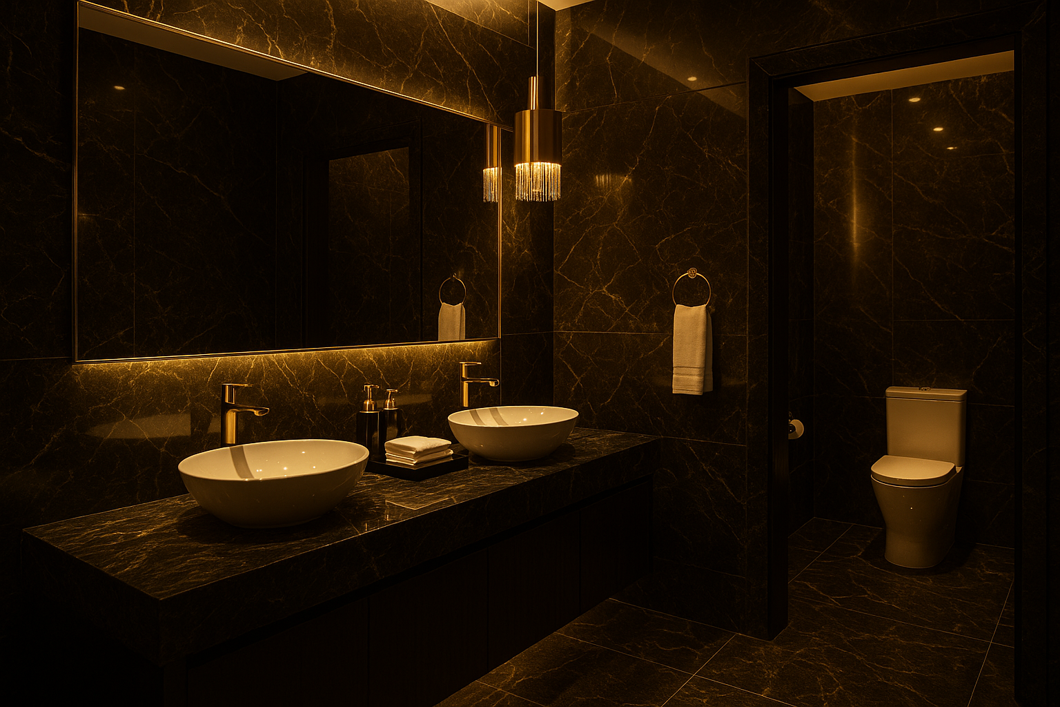 Restroom - VIP Lounge Dubai